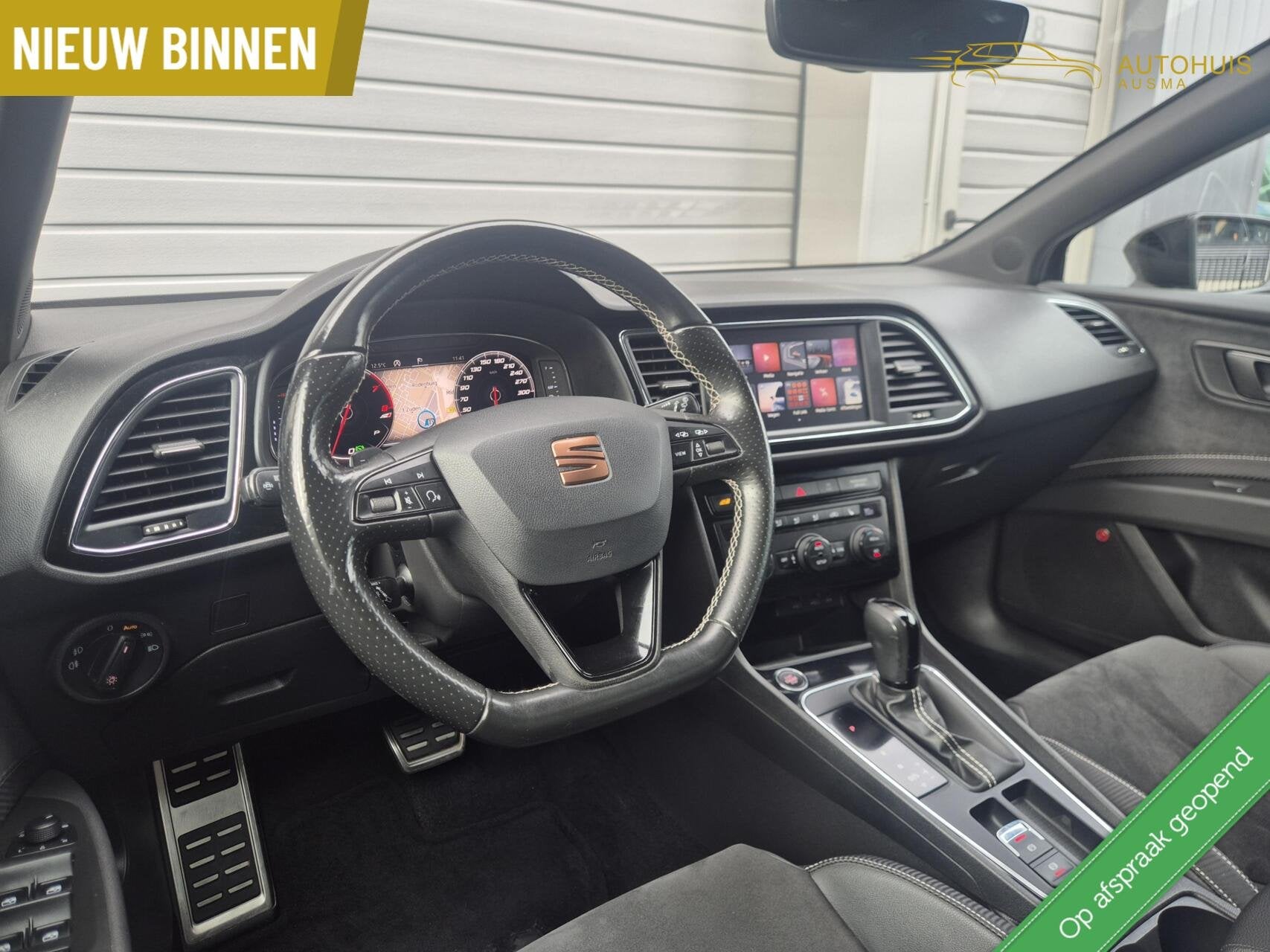 Seat Leon ST 2.0 TSI 4DRIVE CUPRA Pano/ACC/Beats/Virtual/Led, Auto's, Automaat, Dealer onderhouden, 15 km/l, Gebruikt