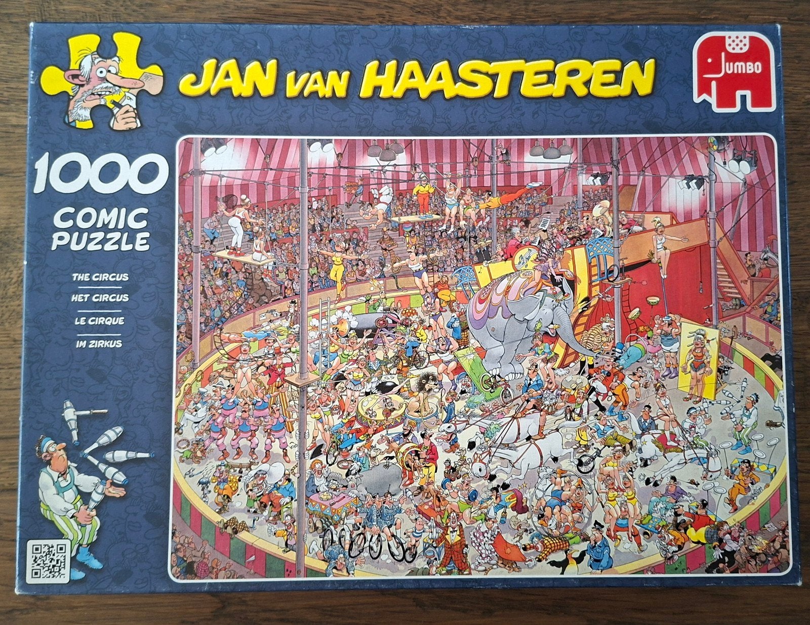 Puzzel v Haasteren 1000 stukjes, Ophalen, 500 t/m 1500 stukjes, Zo goed als nieuw