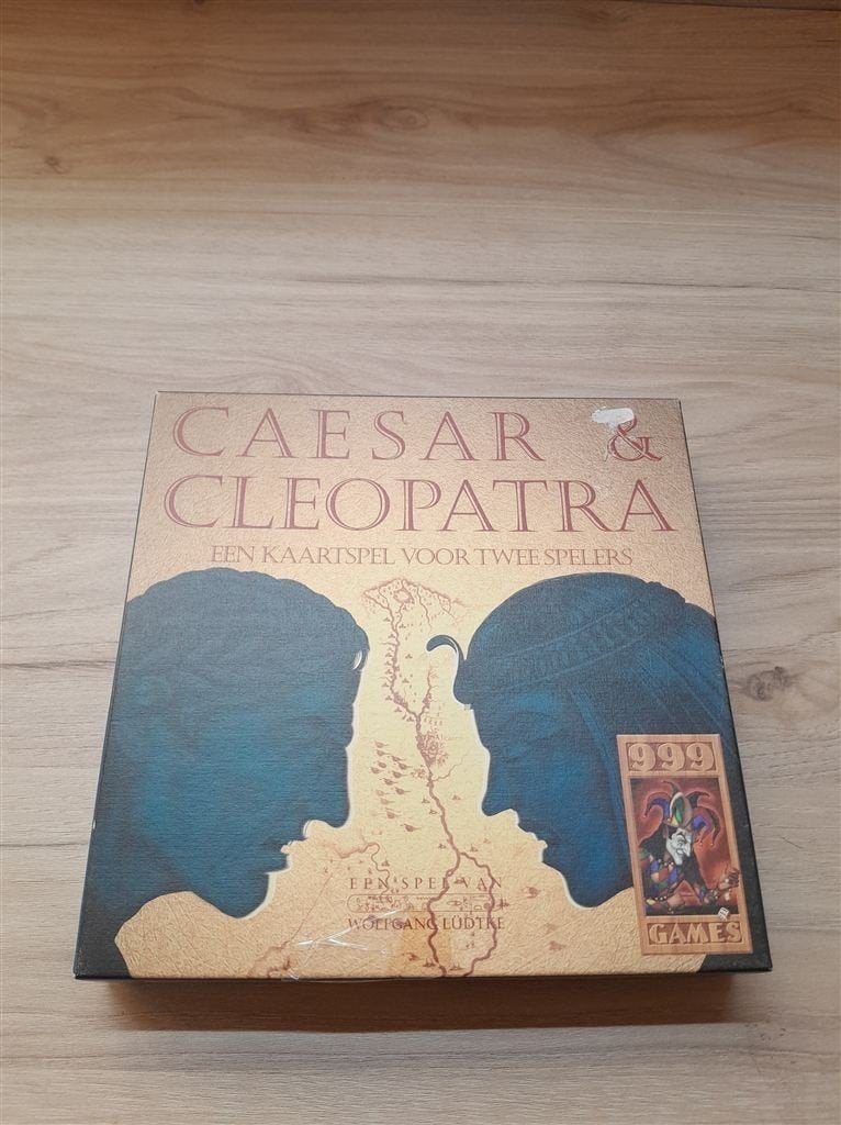 Caesar en Cleopatra - 999 games kaartspel - s3785, Verzenden, Zo goed als nieuw