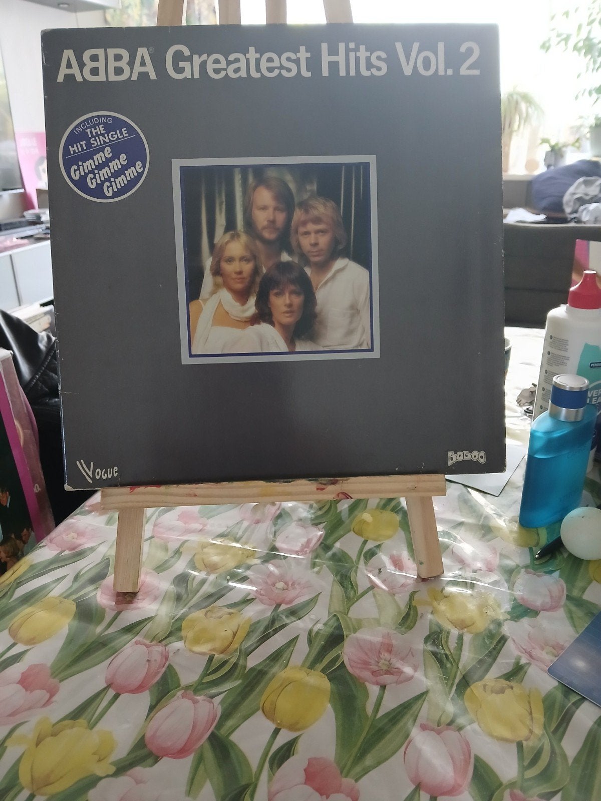 ABBA Greatest Hits Vol. 2 Vinyl LP - Inclusief Gimme Gimme, Cd's en Dvd's, Ophalen of Verzenden, Gebruikt, 12 inch