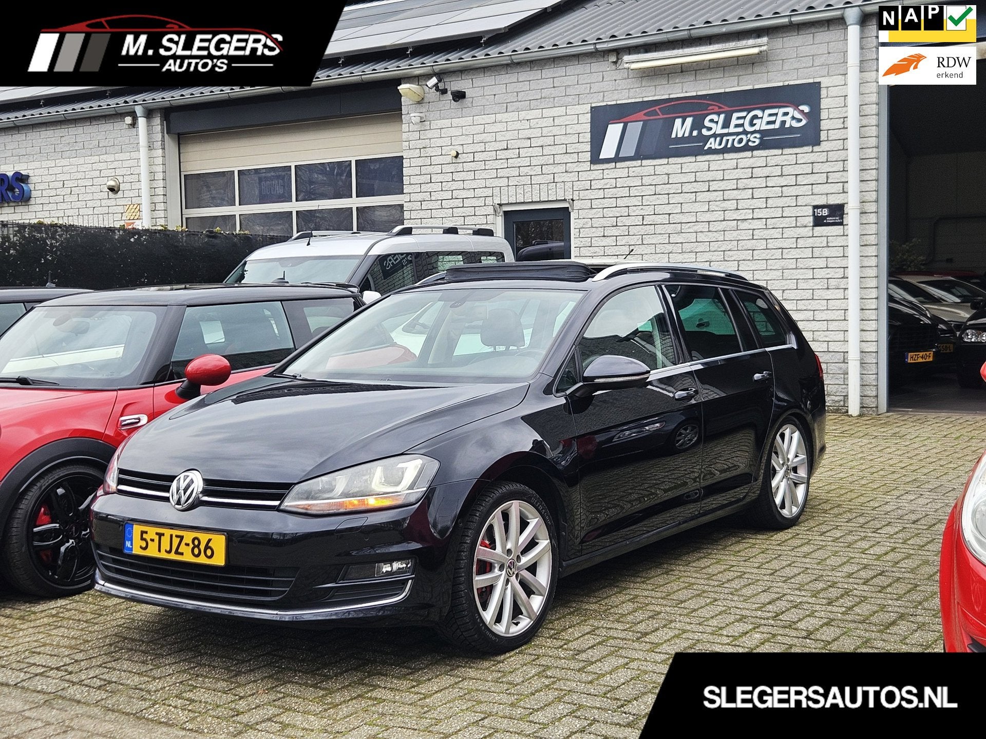 Volkswagen Golf Variant 2.0 TDI Highline*Panodak*Nieuwe APK, Auto's, Volkswagen, Voorwielaandrijving, Euro 5, Gebruikt, 4 cilinders