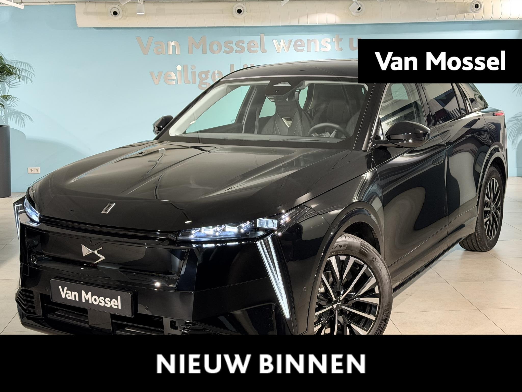 DS No 7 1.2 Hybrid Pallas | Tech pack | Comfort pack | Elekt, Auto's, Euro 6, 1199 cc, Alcantara, Zwart