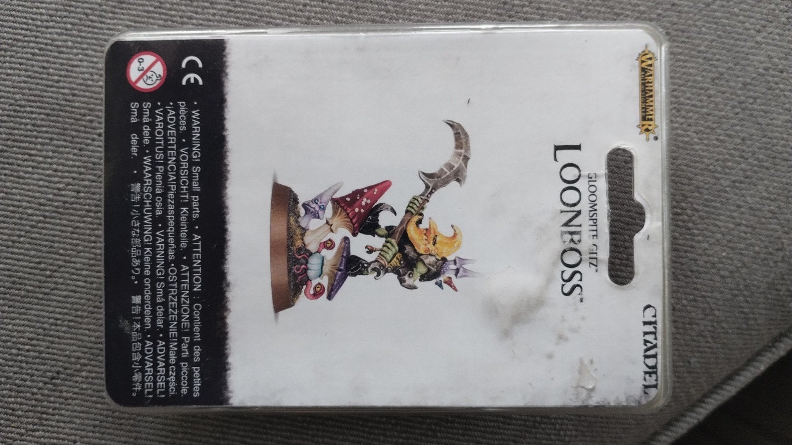 Warhammer Age of Sigmar Loonboss met Giant Cave Squig, Hobby en Vrije tijd, Ophalen of Verzenden, Nieuw, Warhammer, Figuurtje(s)