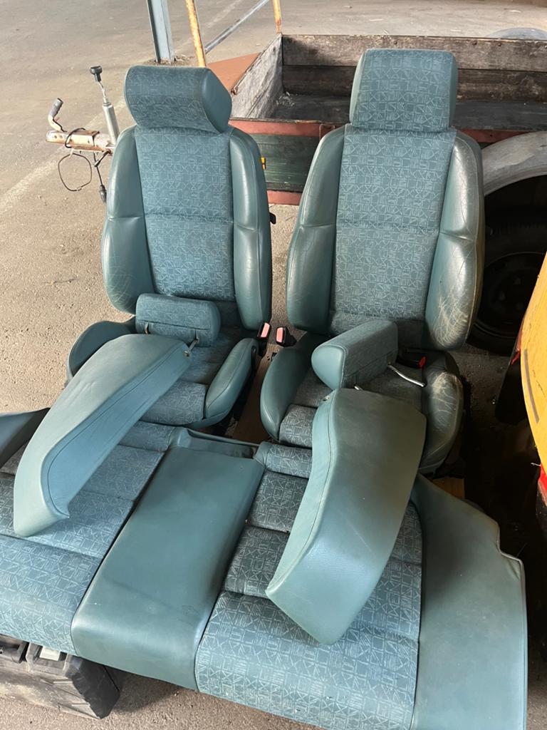 BMW E36 coupe sportstoelen en achterbank, Auto-onderdelen, Interieur en Bekleding, Ophalen, BMW