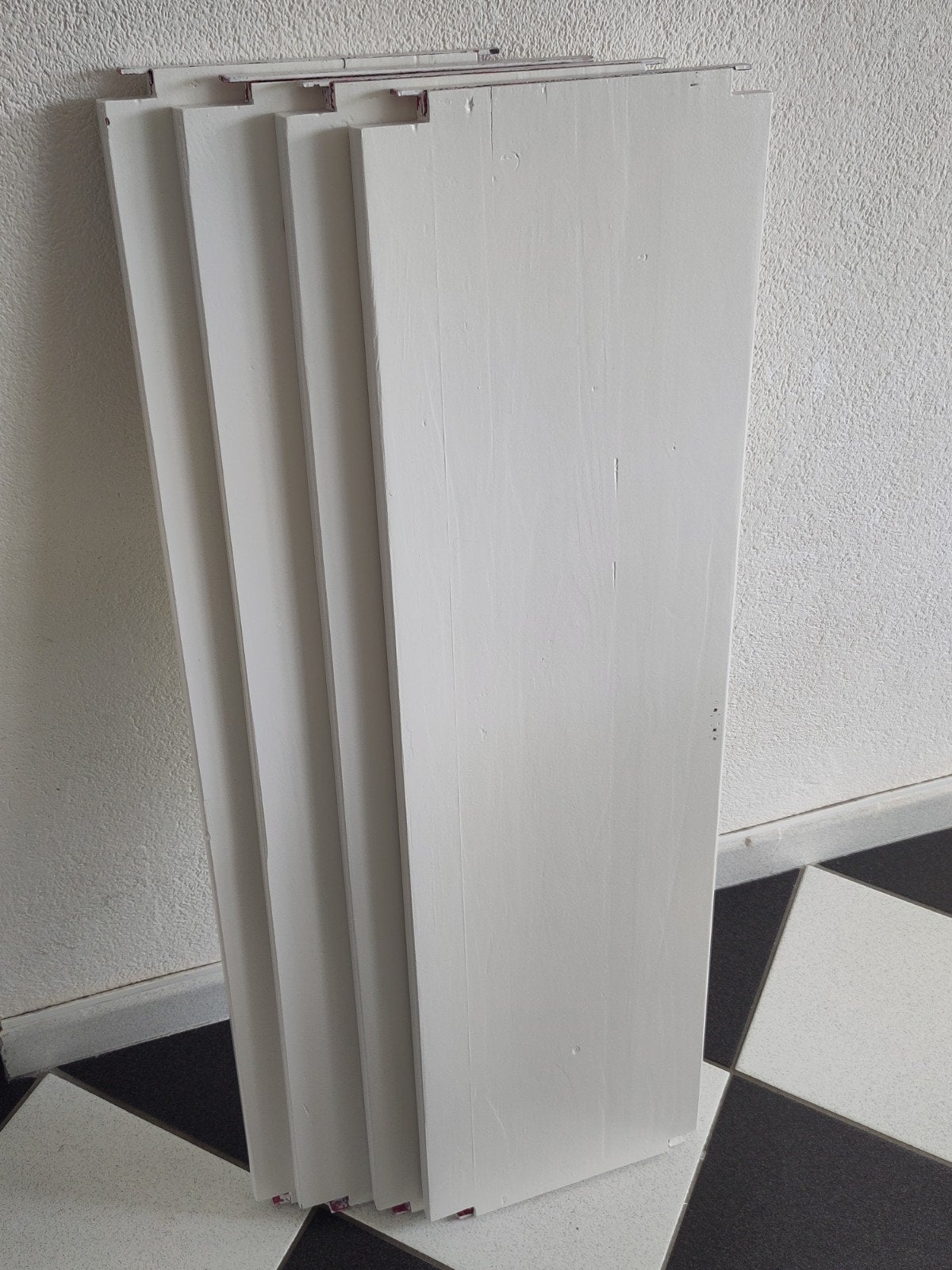 Lundia planken (4 stuks) - Wit - 30 diep - 100 breed, Ophalen, Met plank(en), Minder dan 50 cm, Gebruikt