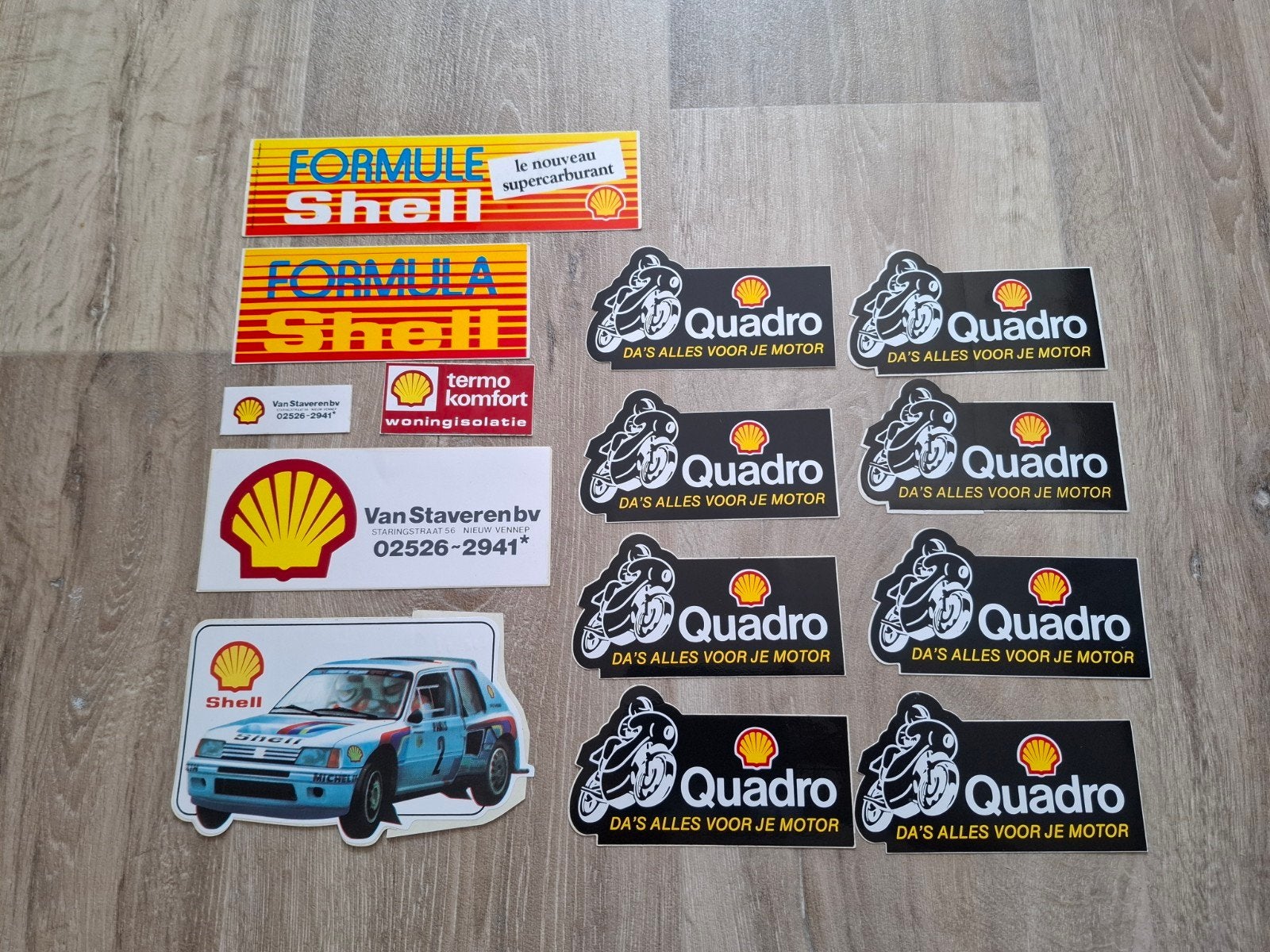 stickers Shell, Verzamelen, Ophalen of Verzenden, Zo goed als nieuw, Merk