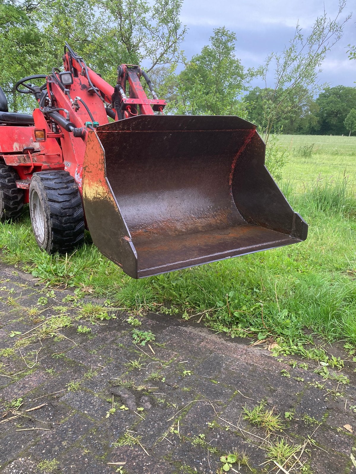 Te koop dichte bak weideman schovel, Ophalen, Wiellader of Shovel