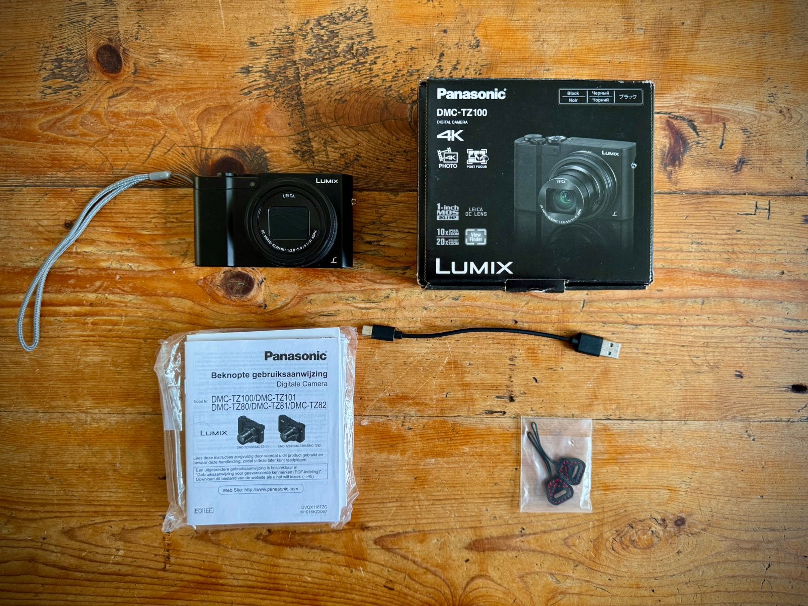 Panasonic Lumix DMC-TZ100 in absolute nieuwstaat, Audio, Tv en Foto, Fotocamera's Digitaal, Ophalen, Panasonic, Zo goed als nieuw