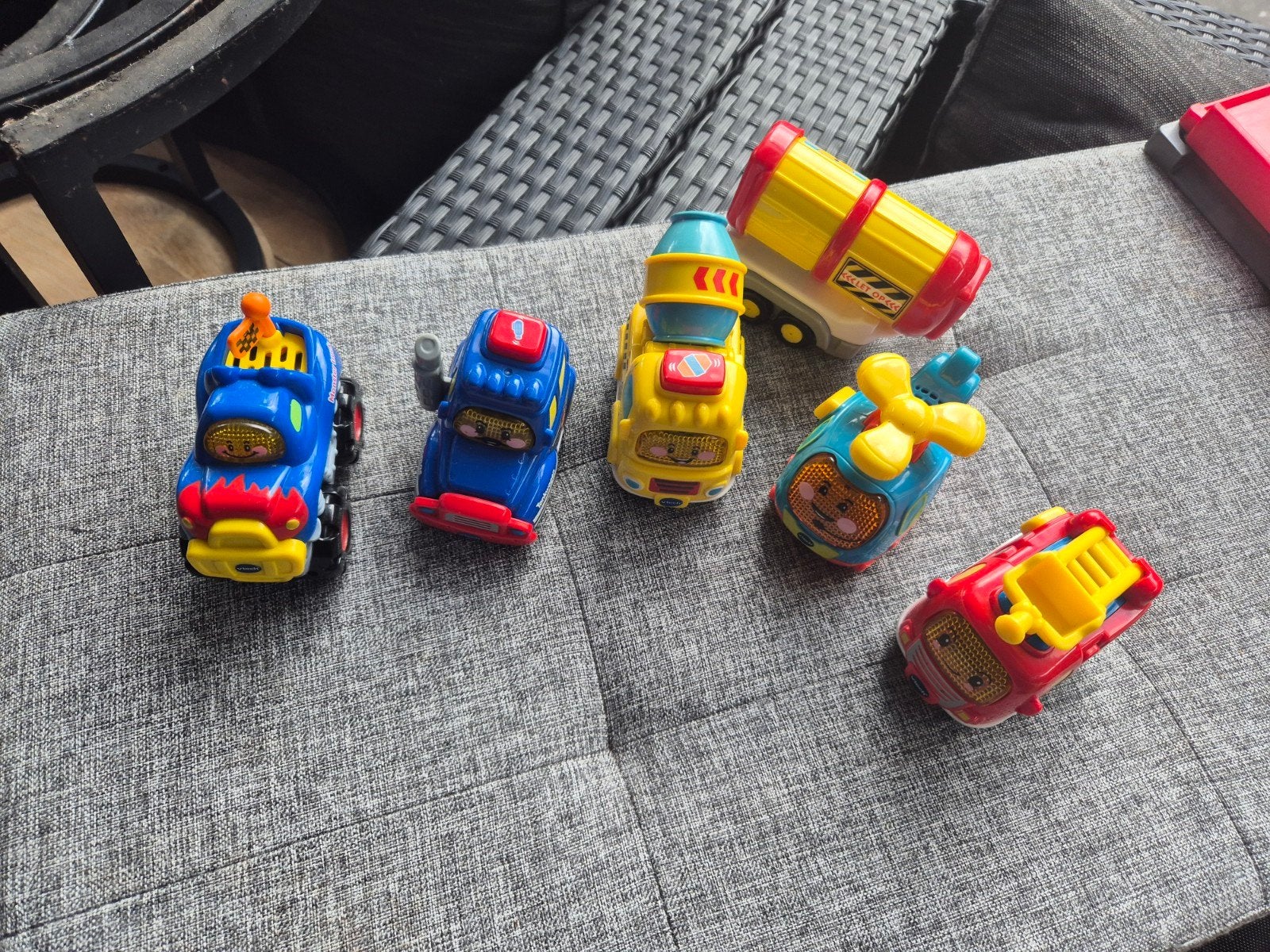 VTech Toet Toet Auto's set (5 stuks), Ophalen of Verzenden, Gebruikt