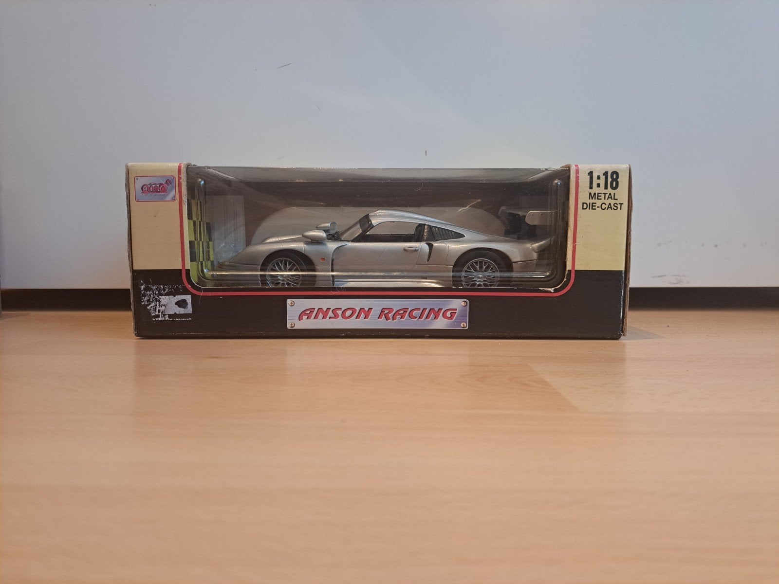 Porsche 911 GT1 1:18 modelauto nieuw, Ophalen of Verzenden, Nieuw, Auto, Anson