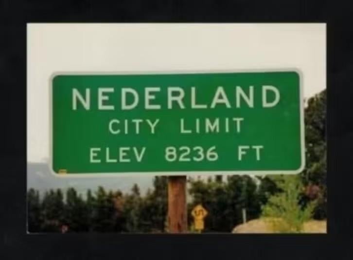Ansichtkaart Nederland Verkeersbord City Limit., Ophalen of Verzenden, 1980 tot heden, Ongelopen, Noord-Brabant