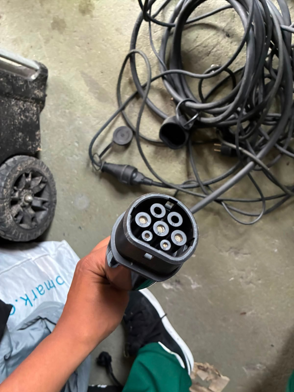 NIO mobiele EV laadkabel 230V, Ophalen of Verzenden, Zo goed als nieuw, Laadkabel