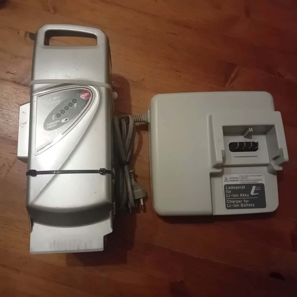 Krasvrije Flyer / Kalkhoff Lader + Panasonic 26V Accu, Zo goed als nieuw