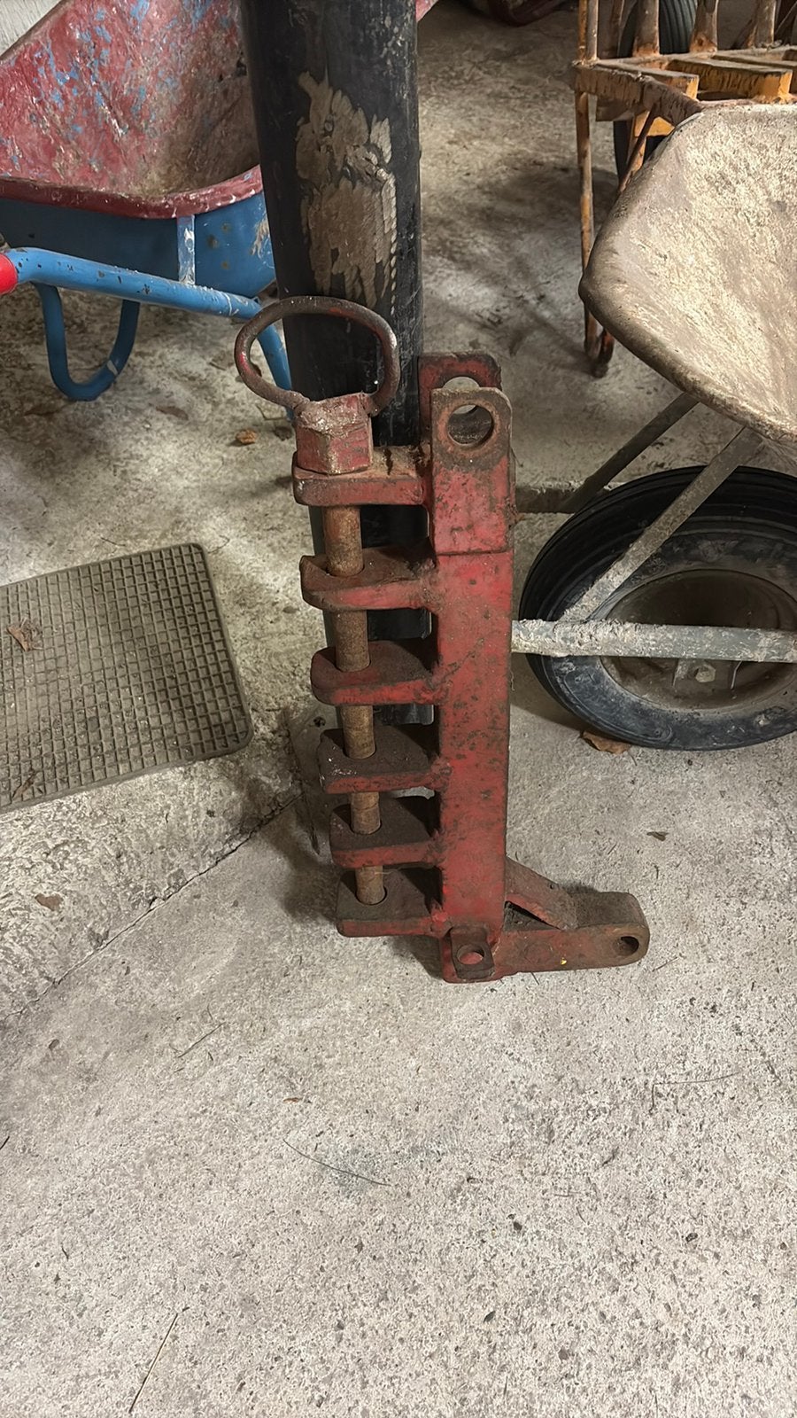 Tractor onderdelen, Ophalen