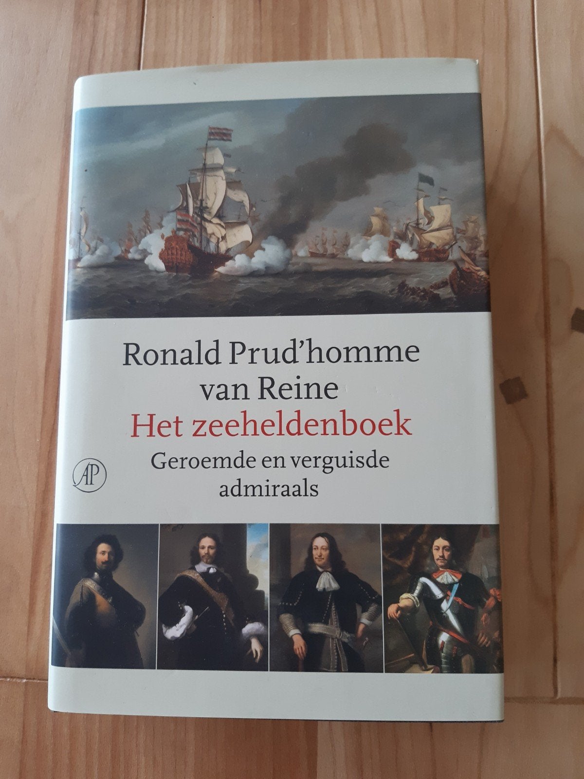 Ronald Prud'homme van Reine - Het zeeheldenboek - z g a n, Ophalen of Verzenden, Zo goed als nieuw, Ronald Prud'homme van Reine
