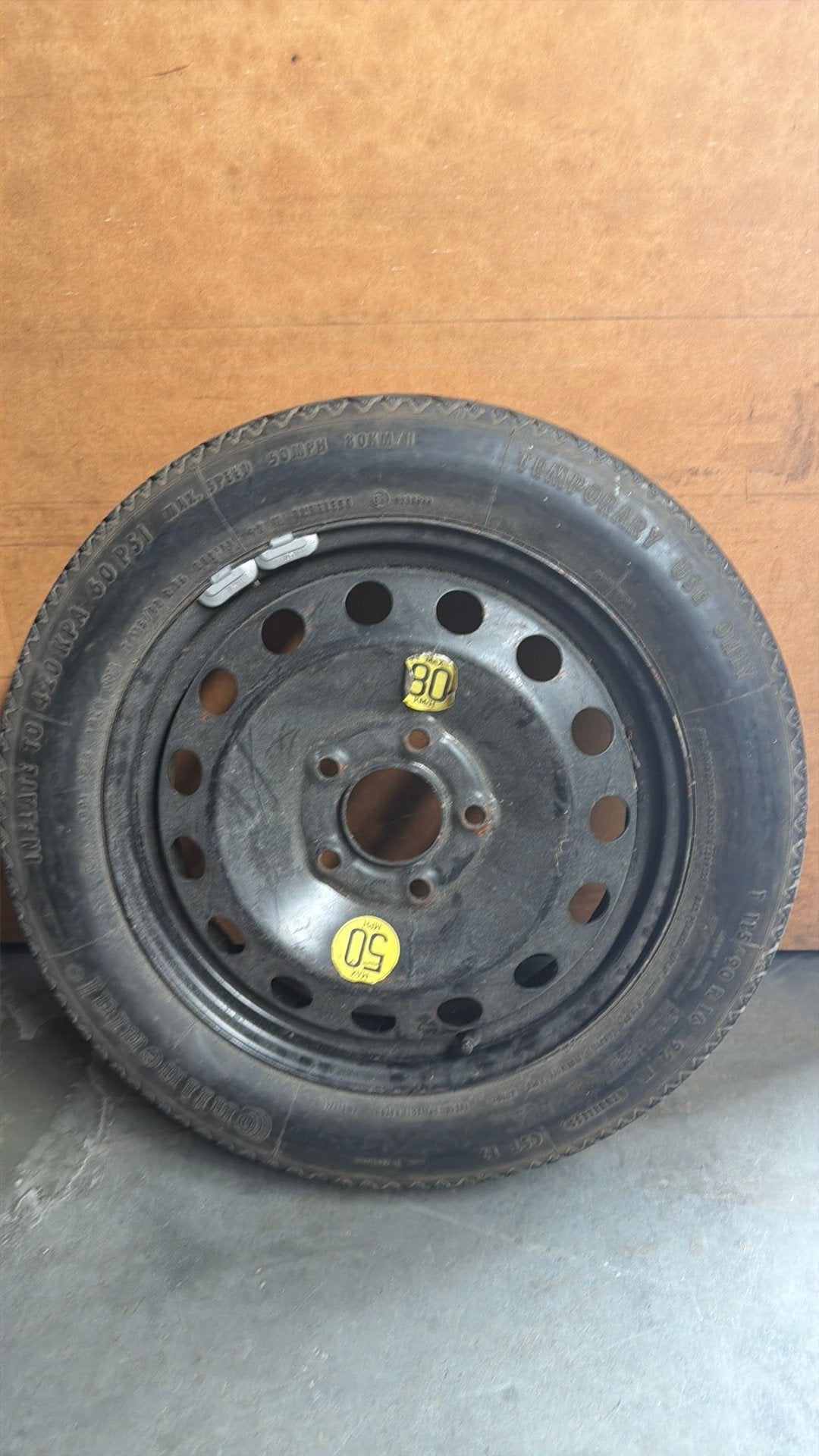 16 inch reservewiel bmw, Ophalen, Zo goed als nieuw