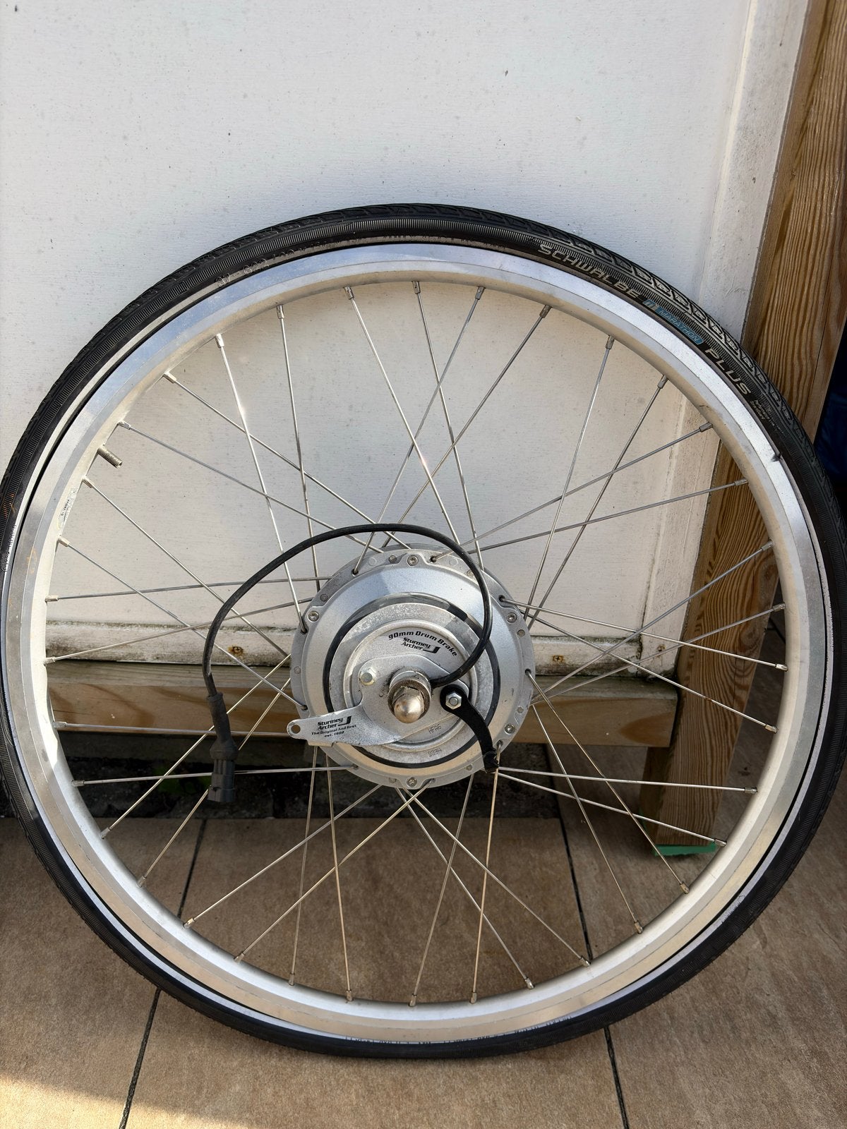 Achterwiel Sparta Ion 3 Pin, Fietsen en Brommers, Fietsonderdelen, Gebruikt, Aluminium, Ophalen, Elektrische fiets