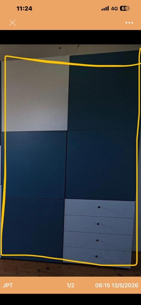 Ikea besta deurtjes, Zo goed als nieuw, Minder dan 100 cm, 25 tot 50 cm, 50 tot 100 cm