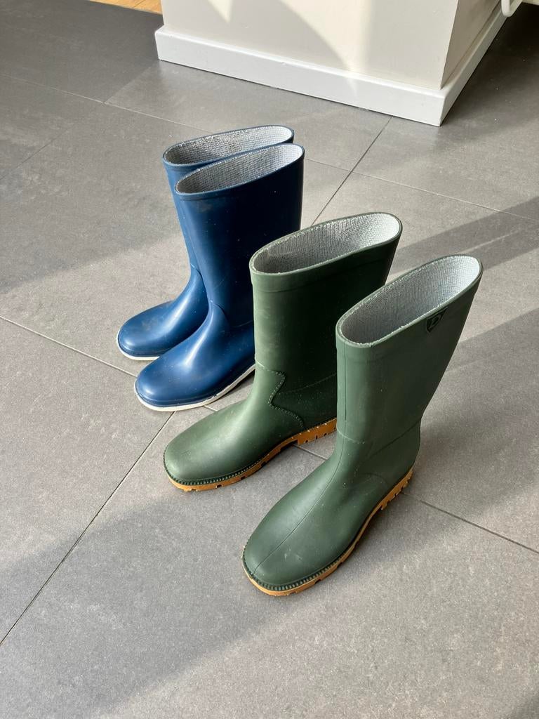 Regenlaarzen maat 37, Kleding | Dames, Blauw, Ophalen of Verzenden, Regenlaarzen, Gedragen