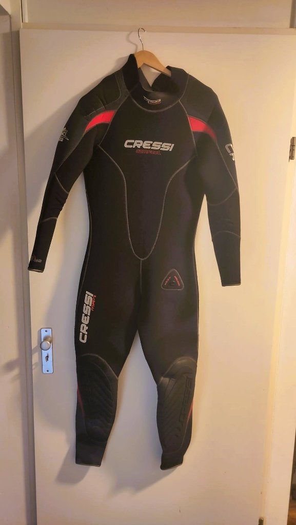 Cressi Comfort 5mm Wetsuit / Duikpak Heren – Maat M (Man 3), Ophalen, Zo goed als nieuw, Duikpak
