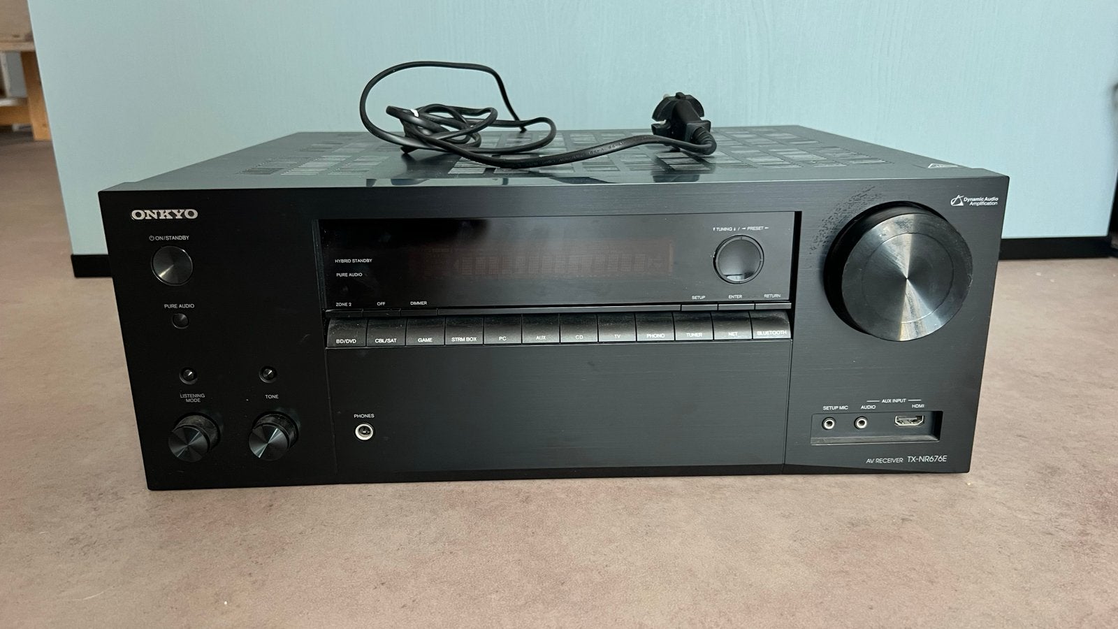 Onkyo TX-NR676E receiver, Audio, Tv en Foto, Ophalen, Overige systemen, Zo goed als nieuw, 120 watt of meer