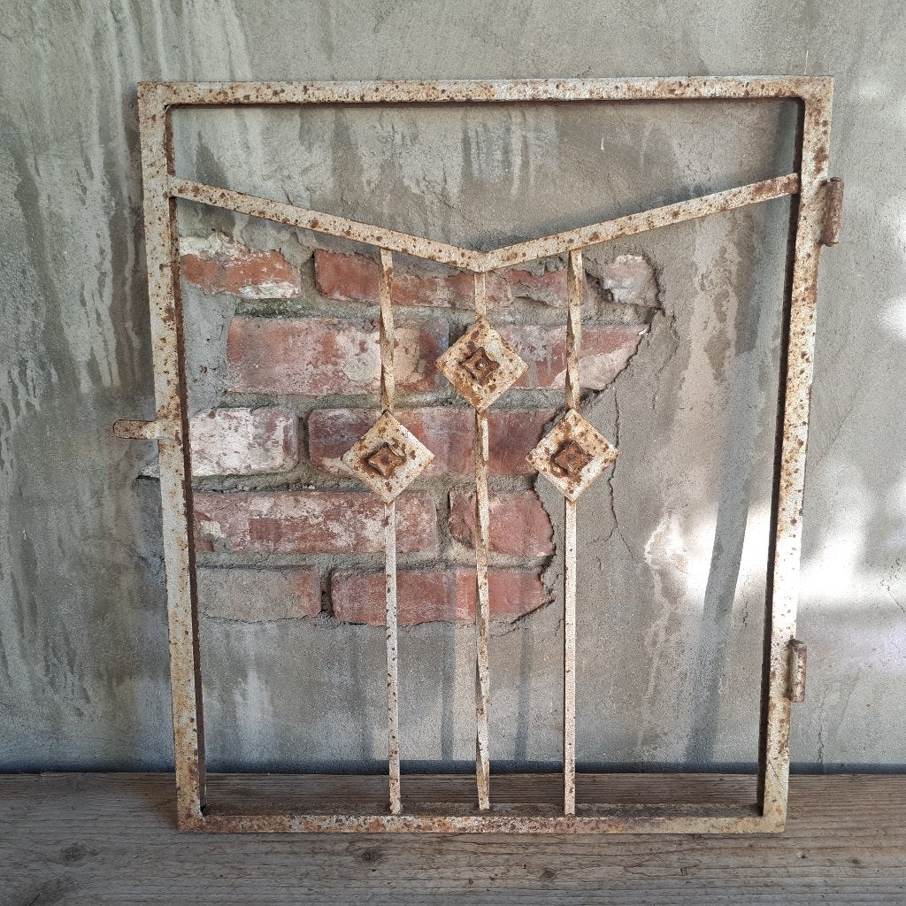 Brocante oud Frans rekje poortje hekje 47x56cm *Etage3*, Gebruikt, ., Ophalen of Verzenden, .