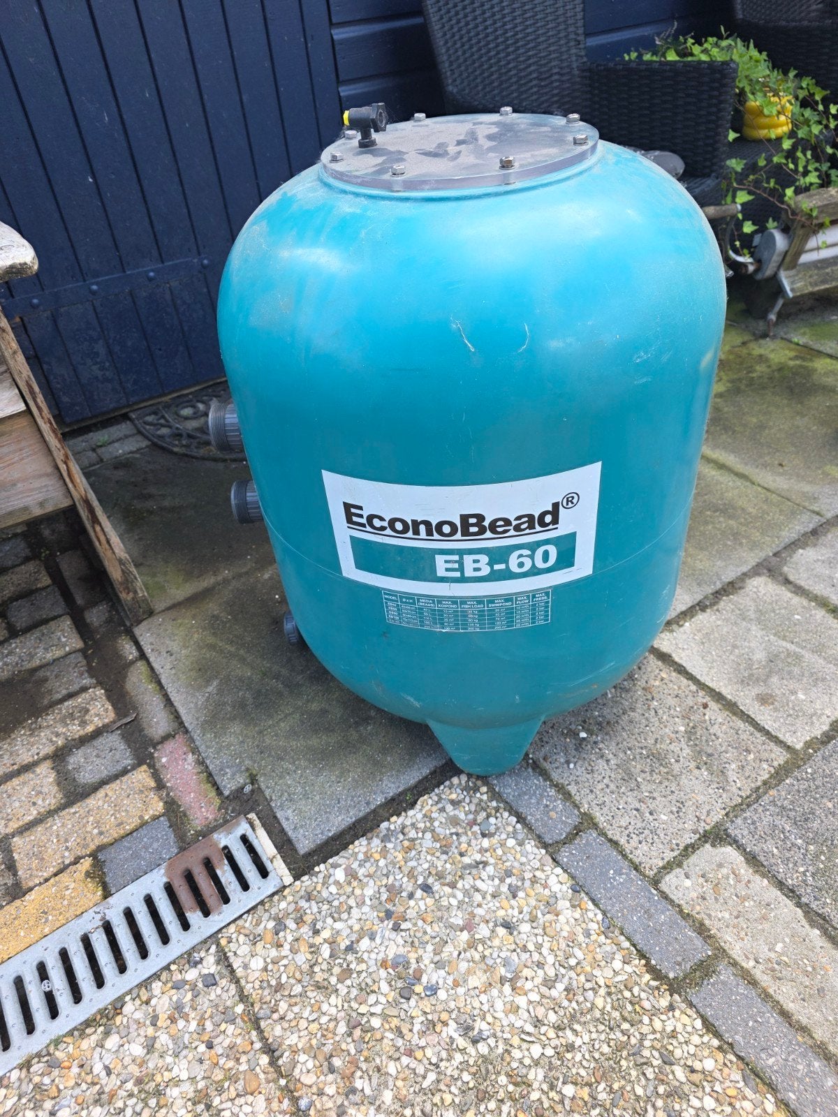 econobead eb60, Tuin en Terras, Vijver-toebehoren, Ophalen, Gebruikt, Vijverfilter