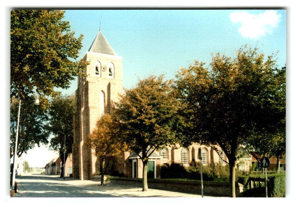 Meliskerke, Ned. Herv. Kerk - Foto - Opruimingskaart, Ophalen of Verzenden, 1960 tot 1980, Ongelopen, Zeeland