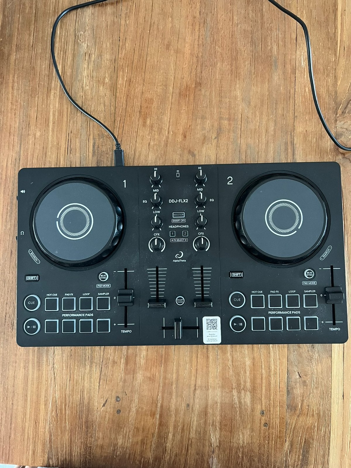 AlphaTheta DDJ-FLX 2, Ophalen, Zo goed als nieuw, Pioneer