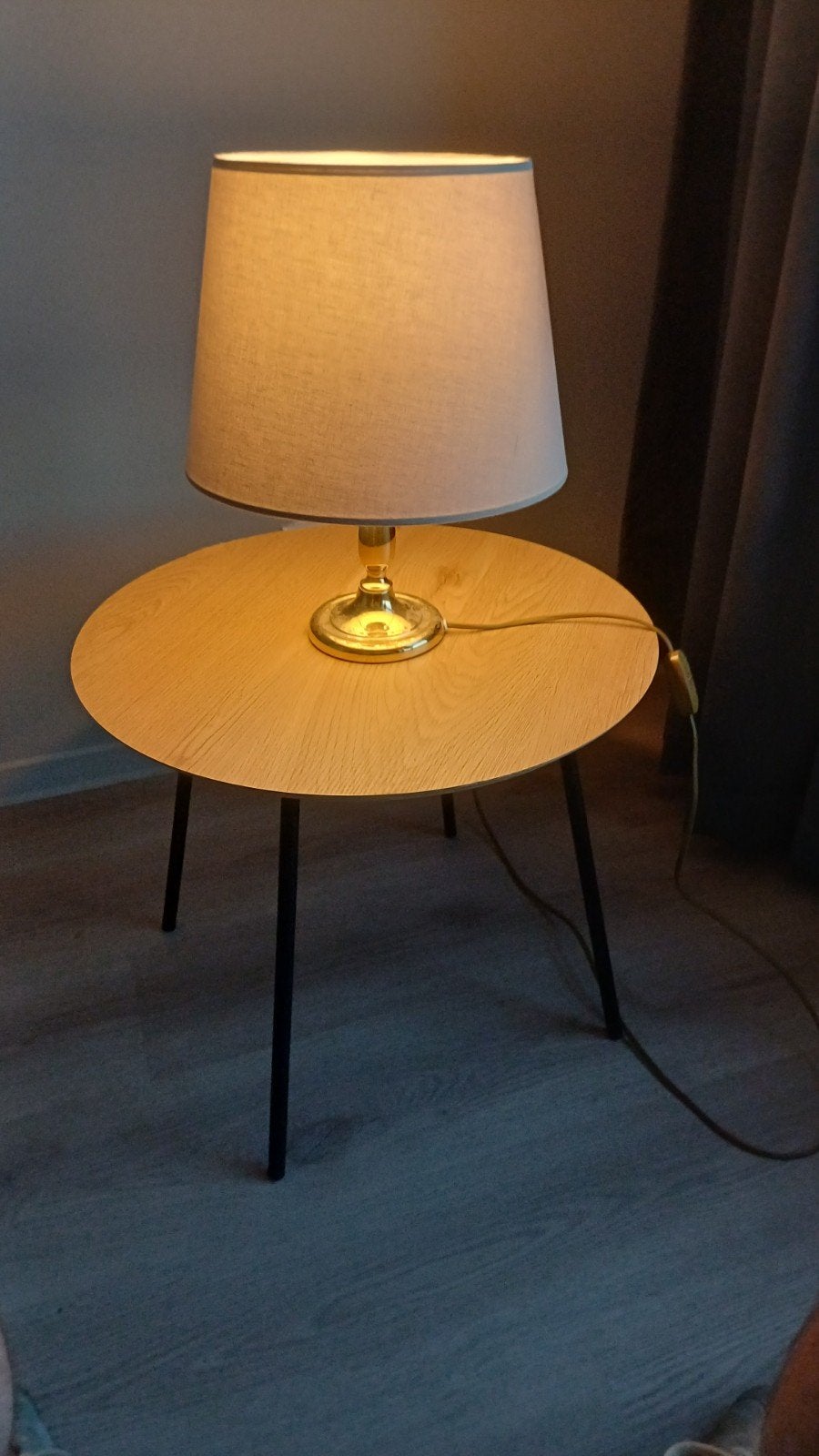 lamp, Ophalen, Gebruikt, Met kap, Metaal