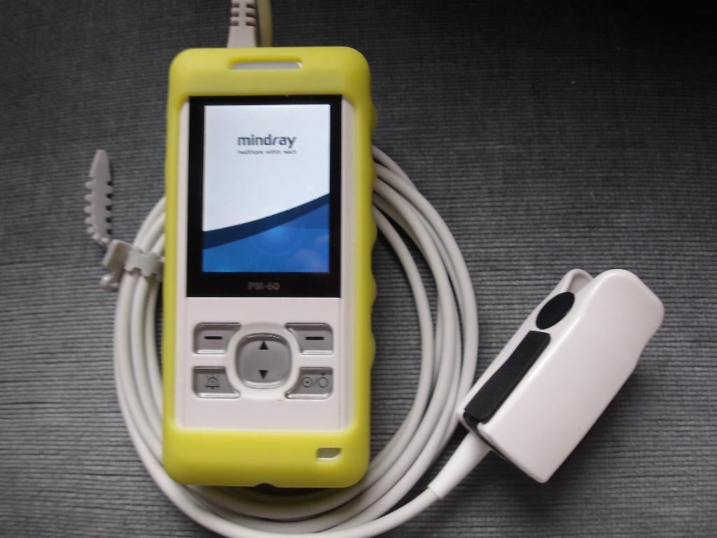 Mindray PM-60 Pulse Oximeter Saturatiemeter SpO2, Diversen, Verpleegmiddelen, Ophalen of Verzenden, Zo goed als nieuw