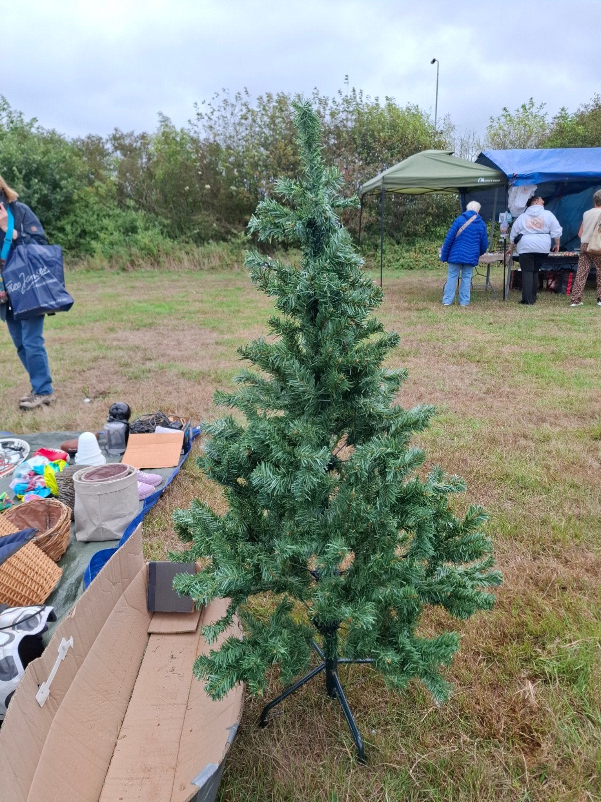 kerstboom ca 150 cm hoog, Diversen, Kerst, Ophalen