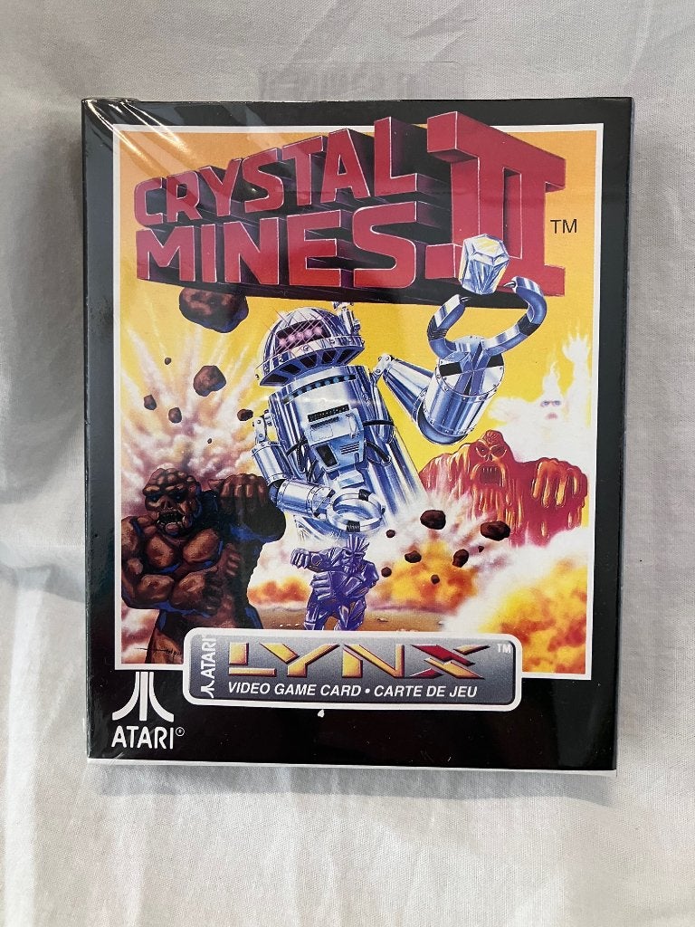 Atari Lynx Crystal Mines 2 new in gesealde verpakking., Atari Lynx, 1 speler, Nieuw, Eén computer