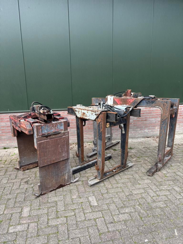 Steenklem palletklem Kinshofer, Ophalen, Gebruikt