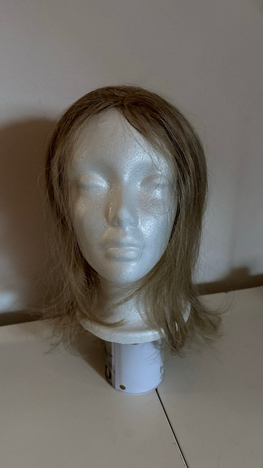 Haarstuk- Blond/Bruin - Zo goed als nieuw, Sieraden, Tassen en Uiterlijk, Ophalen, Zo goed als nieuw, Pruik of Haarverlenging