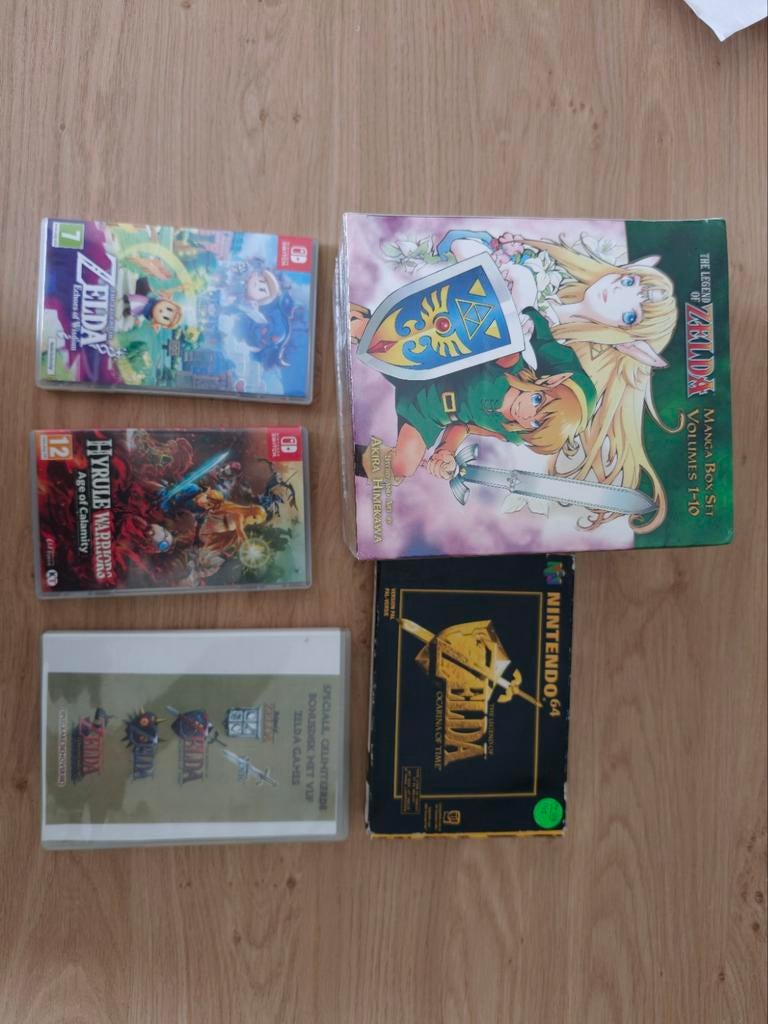 Zelda games en merchandise, Spelcomputers en Games, Games | Nintendo Switch, Zo goed als nieuw, Avontuur en Actie, 1 speler, Vanaf 3 jaar