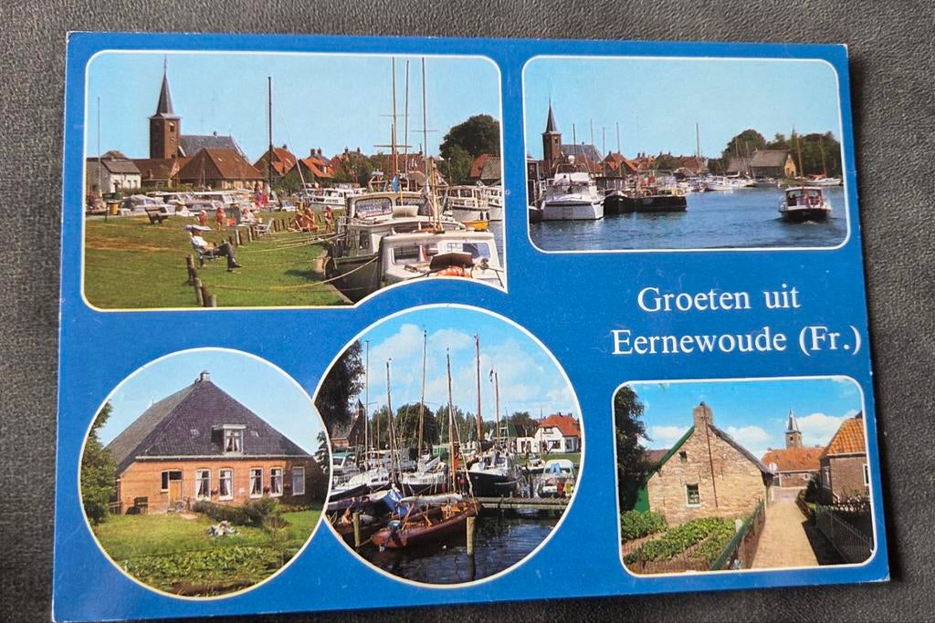 Groeten uit Eernewoude, Verzenden, 1980 tot heden, Gelopen, Friesland