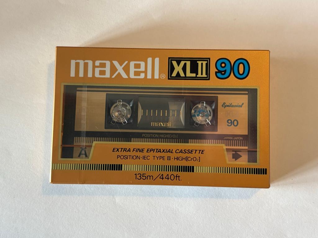 Oldschool Maxell XLII 90 Cassettebandje, Cd's en Dvd's, Cassettebandjes, Overige genres, 1 bandje, Ophalen of Verzenden, Nieuw in verpakking