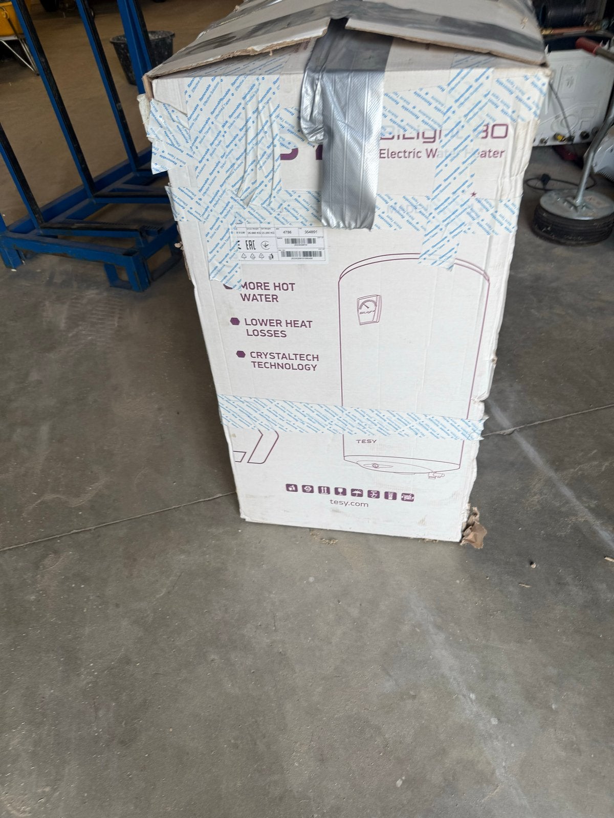 Nieuwe Tesy BiLight 80 liter elektrische boiler, Doe-het-zelf en Verbouw, Geisers en Boilers, Ophalen, 20 tot 100 liter, Nieuw