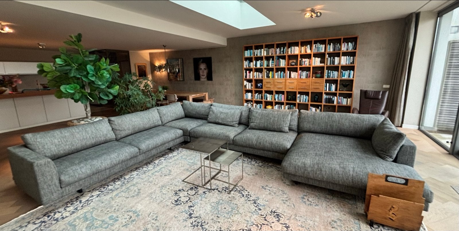 Montis Axel XL Hoekbank - Locarno 80 Stof, Ophalen, Zo goed als nieuw, Stof
