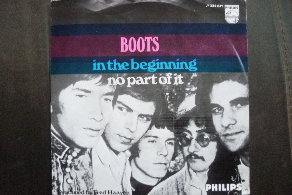 Boots - In The Beginning /No Part Of It (Philips JF 334 647), Overige genres, 7 inch, Zo goed als nieuw, Overige typen