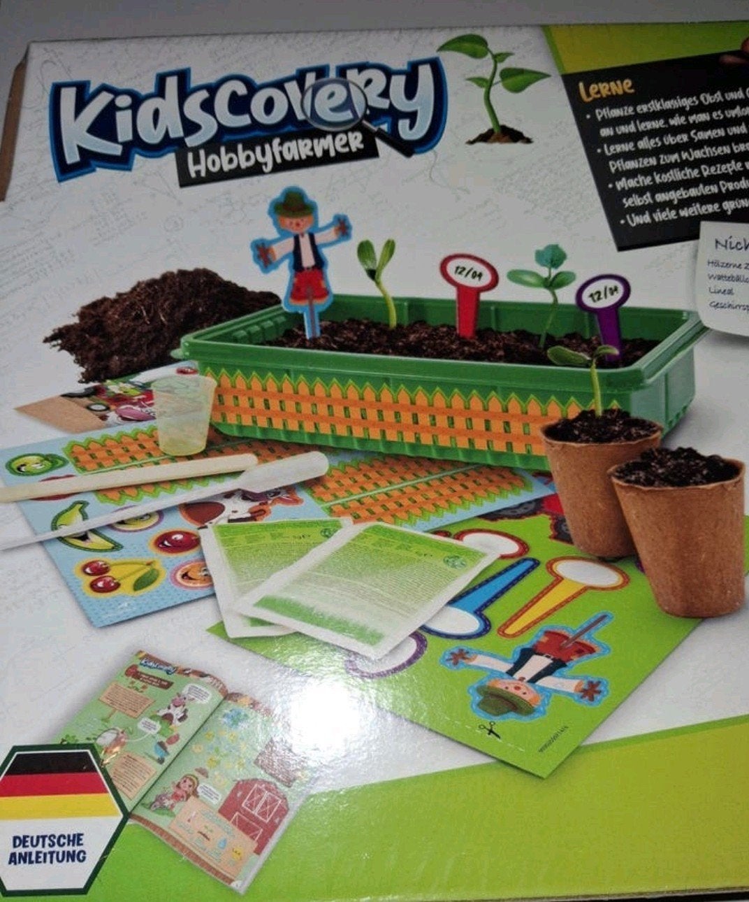 Kidscovery kinder boerderij kleine tuin inbak, Hobby en Vrije tijd, Gezelschapsspellen | Bordspellen, Ophalen, Nieuw