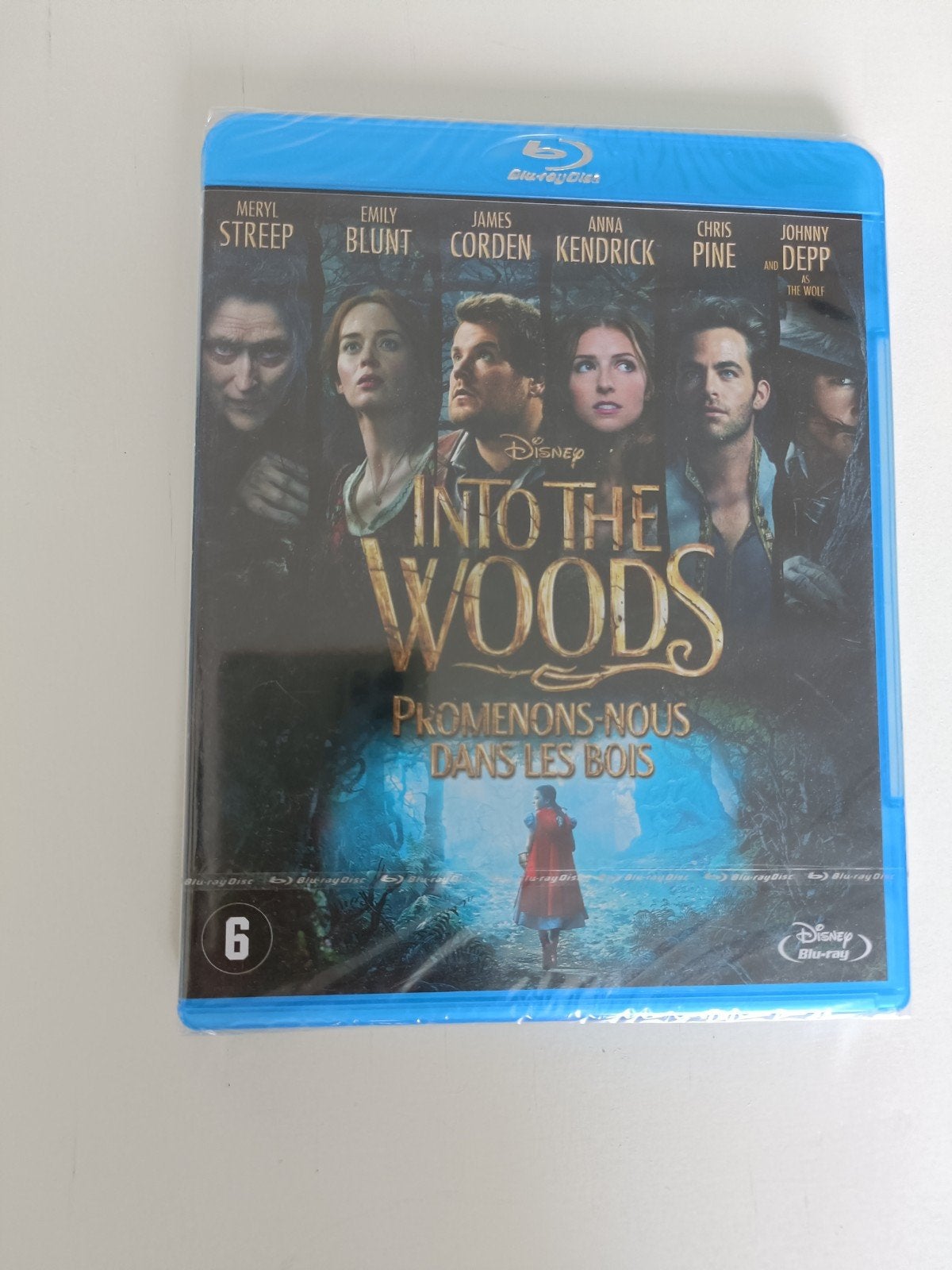 Into the Woods Blu-ray (Nieuw in verpakking), Avontuur, Film, Ophalen of Verzenden, Nieuw in verpakking