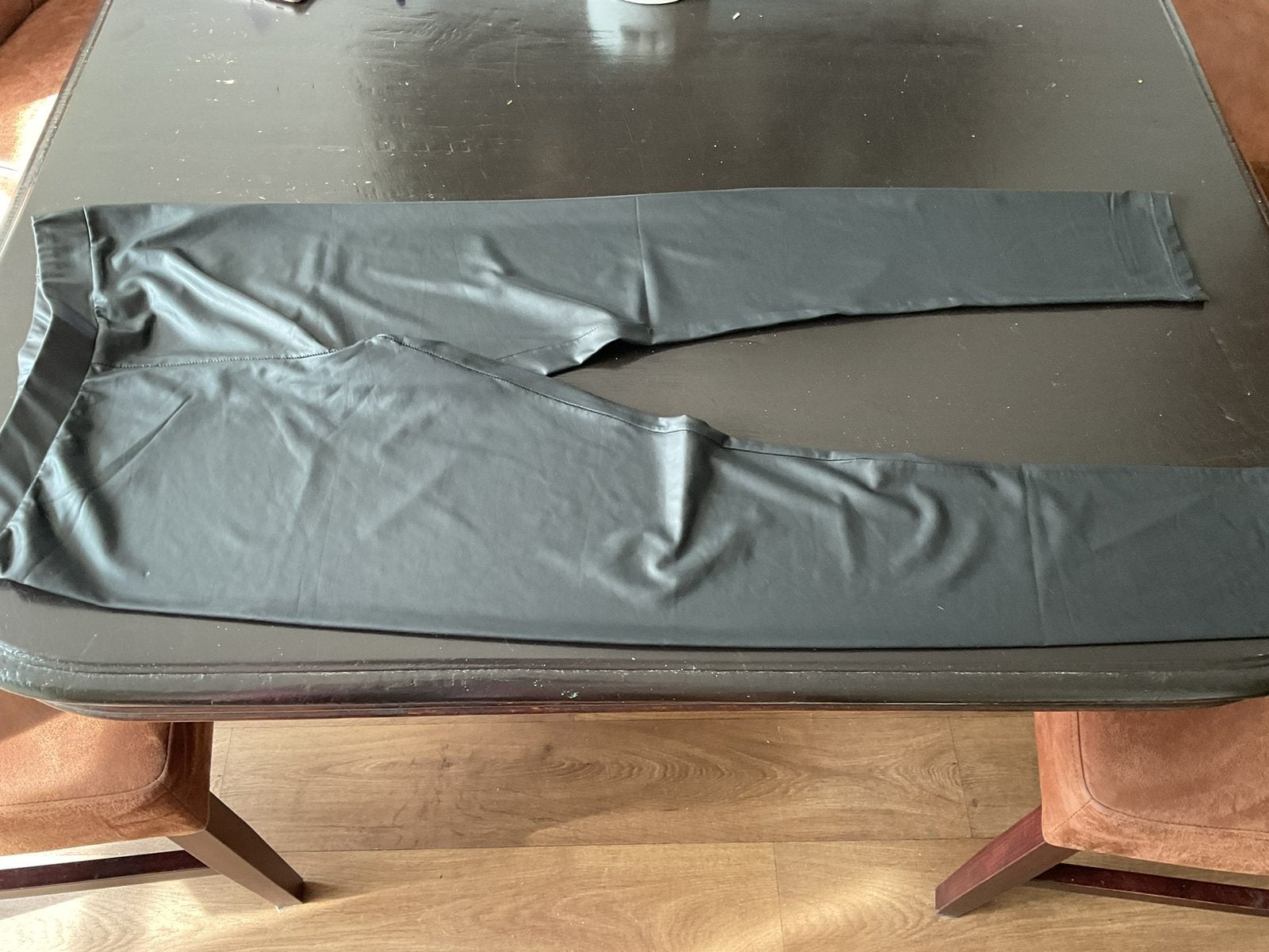 Glans legging, Kleding | Dames, Ophalen of Verzenden, Gedragen, Zwart, Legging
