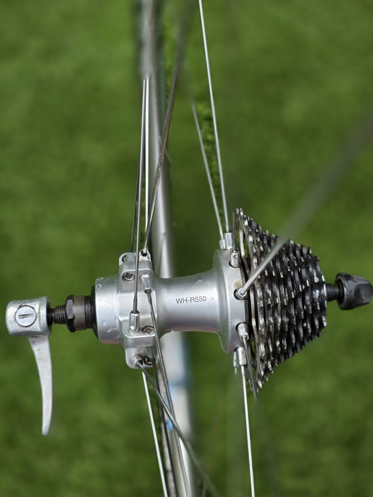 Shimano WH-R550 Wielset met Continental Grand Prix 4000 S, Wiel, Gebruikt, Ophalen of Verzenden, Aluminium