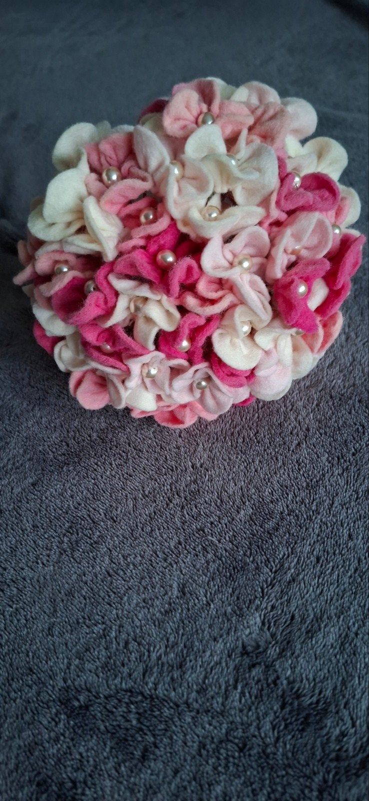 bruidsboeket, Kleding | Dames, Ophalen of Verzenden, Zo goed als nieuw, Accessoires, Roze