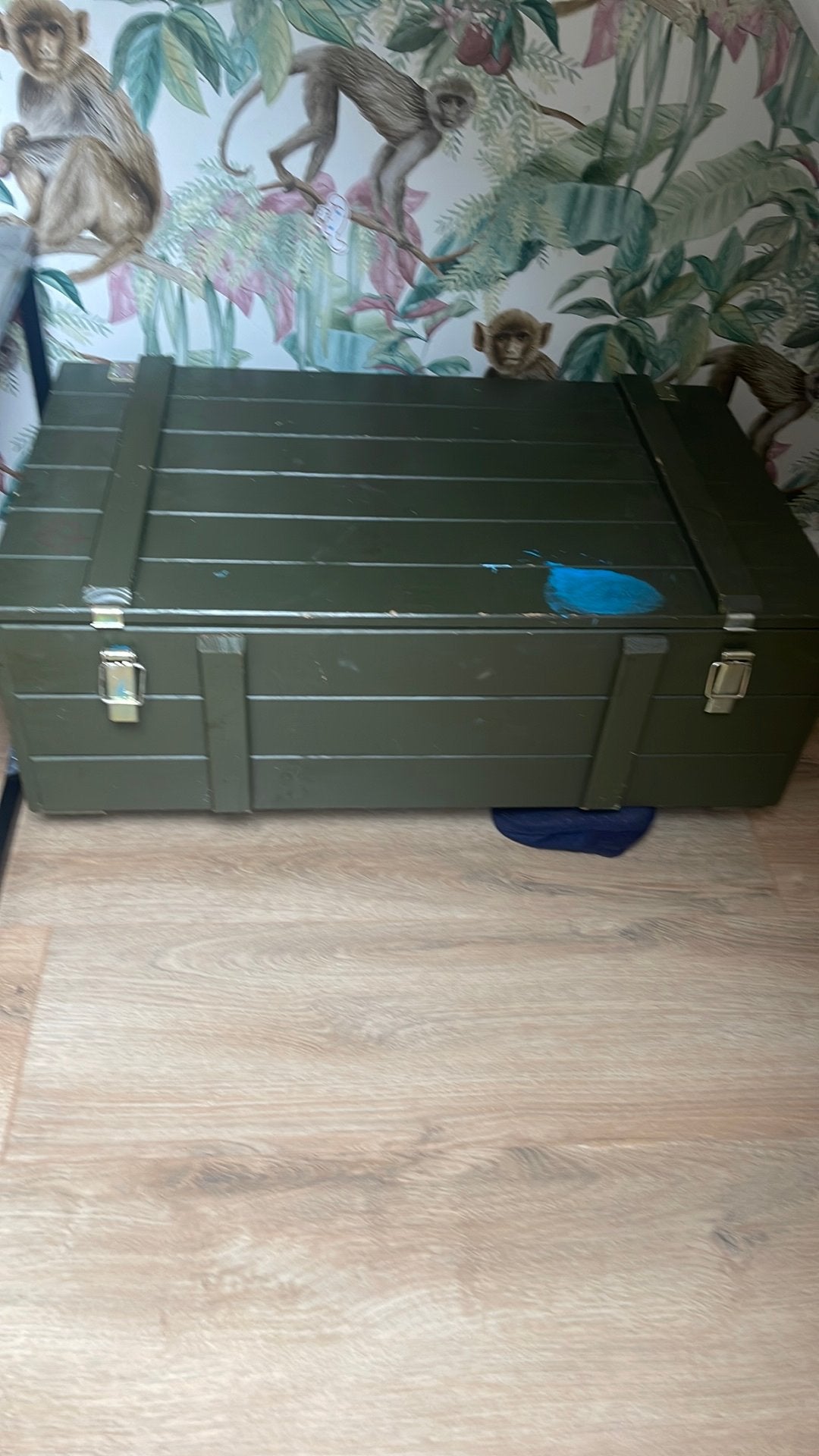 Kast groen met vlek, Ophalen of Verzenden, 50 tot 75 cm