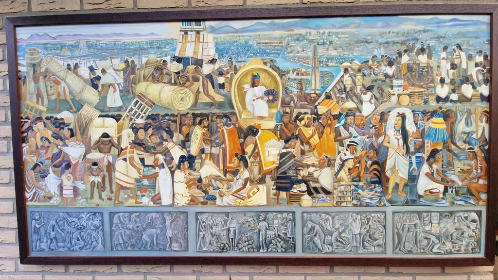 Olieverfschilderij, Antiek en Kunst, Kunst | Schilderijen | Klassiek, Ophalen of Verzenden