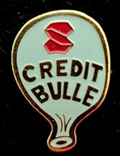 Credit Bulle ballon pin, Verzenden, Nieuw, Overige onderwerpen, Speldje of Pin