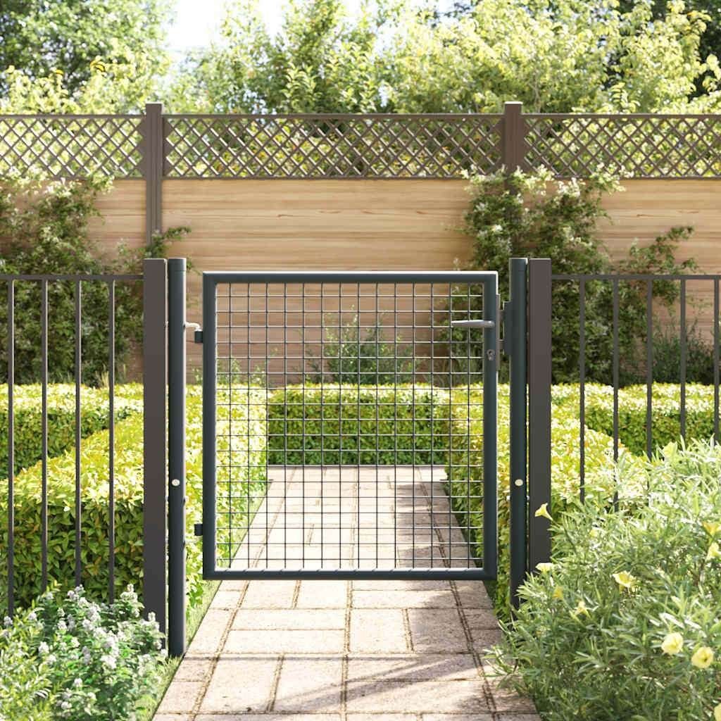 IJzeren tuinpoort hekje poort draaihek 100x75 GRATIS BEZORGD, Met poort, Verzenden, Nieuw, Nvt